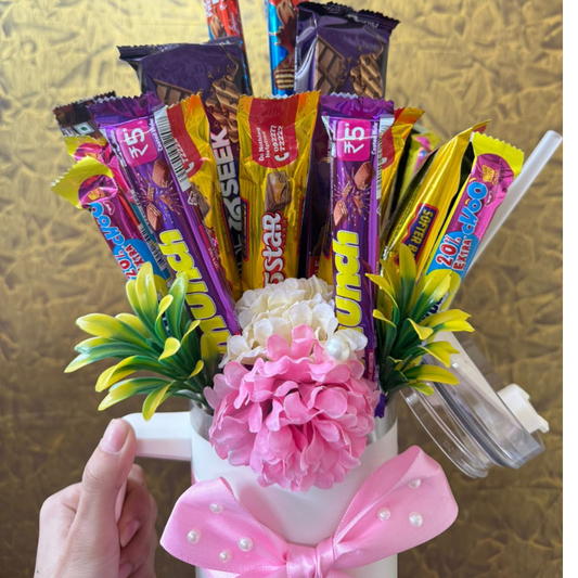 Chocolate Stanley – Premium Chocolate Bouquet Gift Hamper with Assorted Chocolates